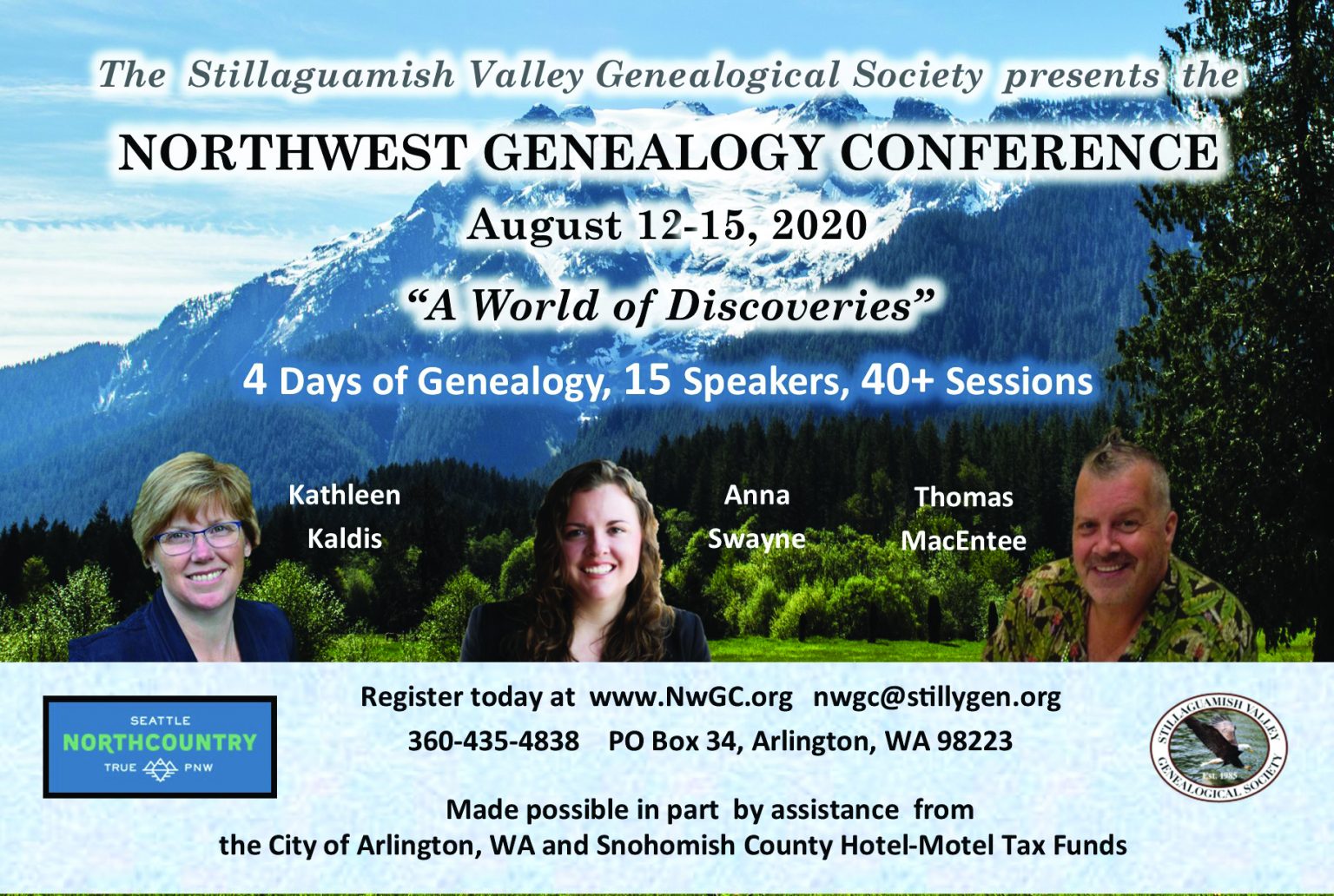 Northwest Genealogy Conference August 2020 « Washington State ...